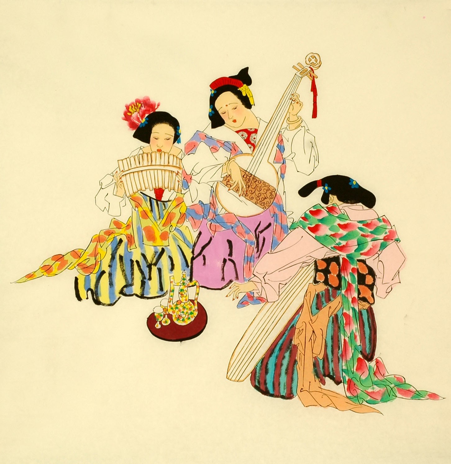 Chinese Figure Painting - CNAG008454