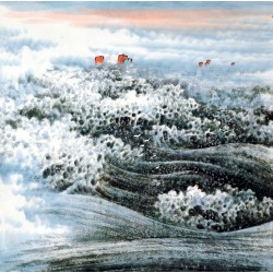 Chinese Sea Painting - CNAG008455
