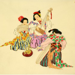 Chinese Figure Painting - CNAG008456