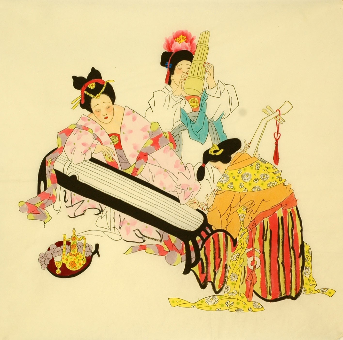 Chinese Figure Painting - CNAG008457