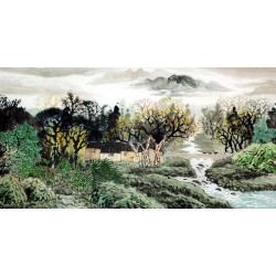 Chinese Landscape Painting - CNAG008460
