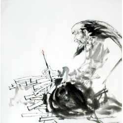 Chinese Figure Painting - CNAG008474