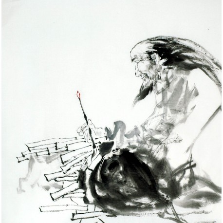 Chinese Figure Painting - CNAG008474