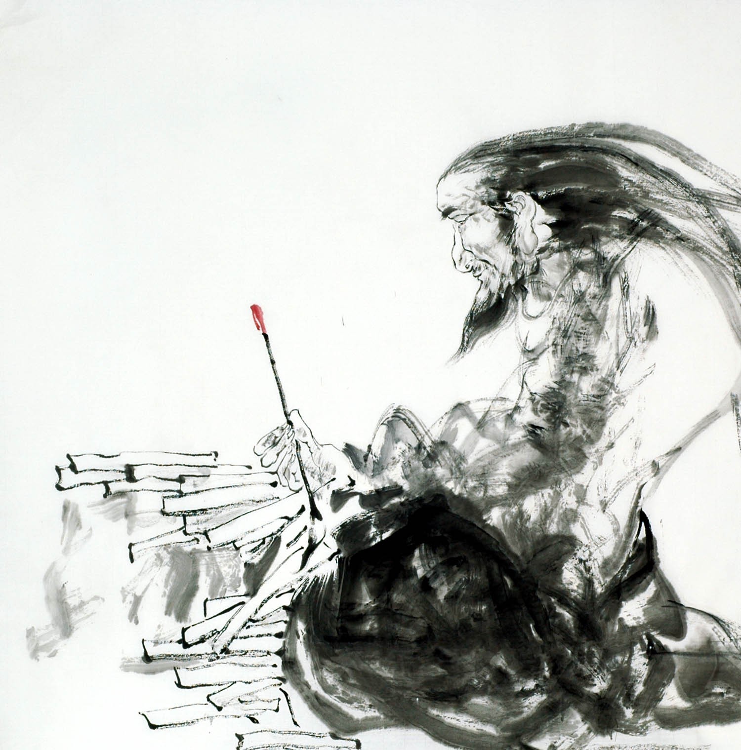Chinese Figure Painting - CNAG008476