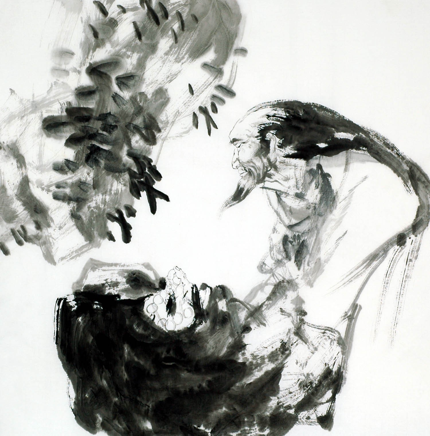 Chinese Figure Painting - CNAG008483