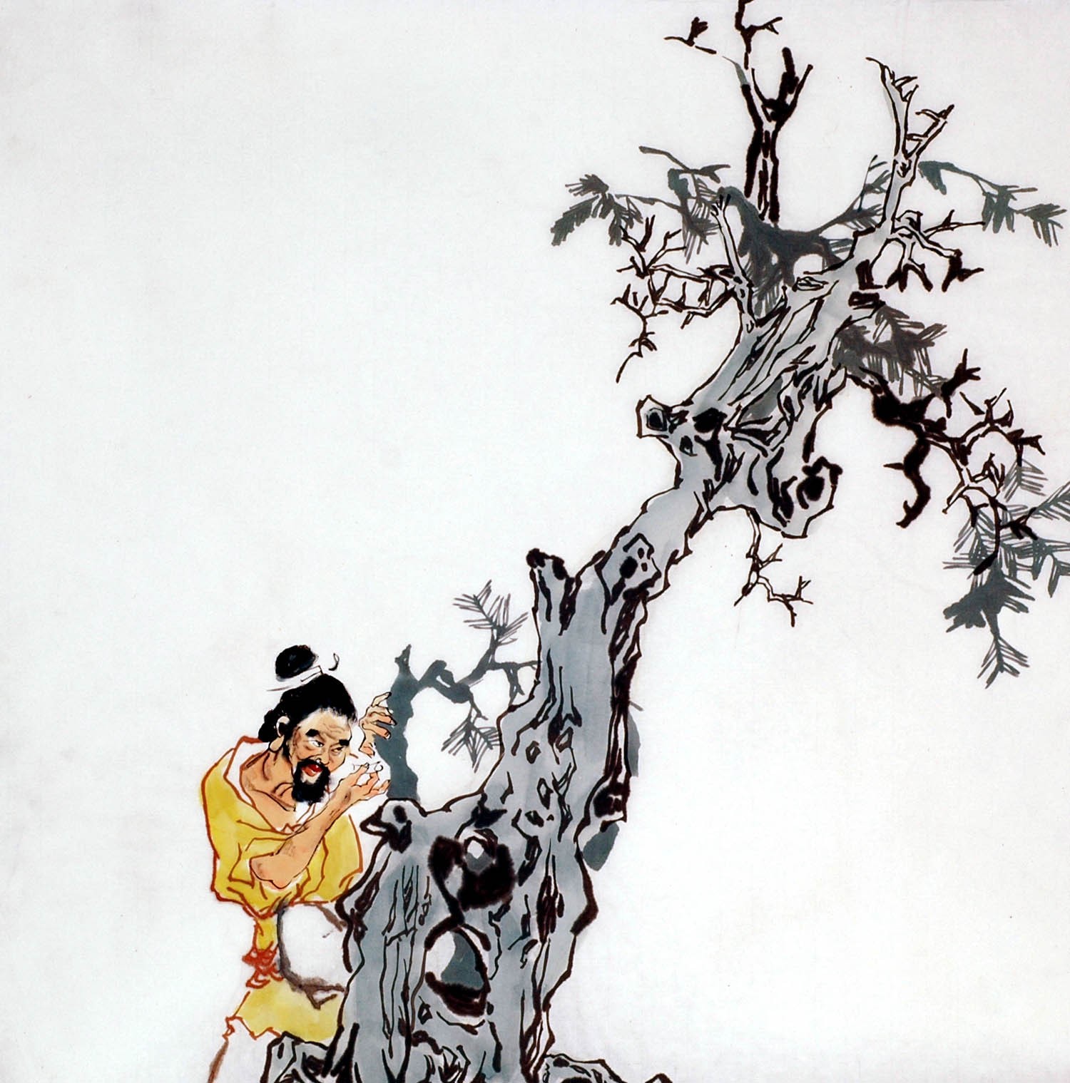 Chinese Figure Painting - CNAG008484