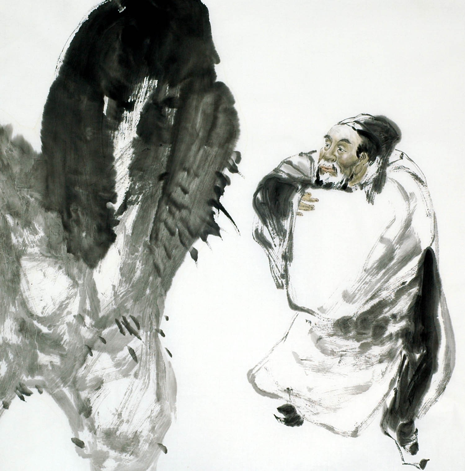 Chinese Figure Painting - CNAG008485
