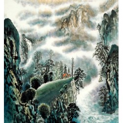 Chinese Landscape Painting - CNAG008487