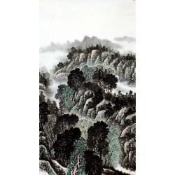 Chinese Landscape Painting - CNAG008493