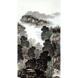 Chinese Landscape Painting - CNAG008494
