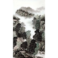 Chinese Landscape Painting - CNAG008495