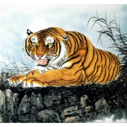 Chinese Tiger Painting - CNAG008499
