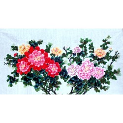 Chinese Peony Painting - CNAG008503