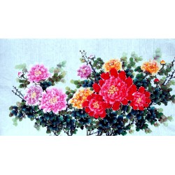 Chinese Peony Painting - CNAG008504
