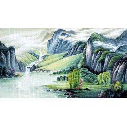 Chinese Landscape Painting - CNAG008506
