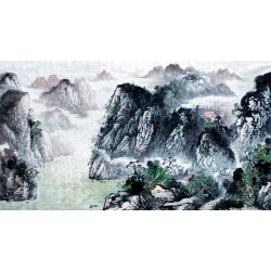Chinese Landscape Painting - CNAG008507