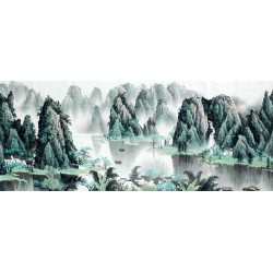 Chinese Landscape Painting - CNAG008510