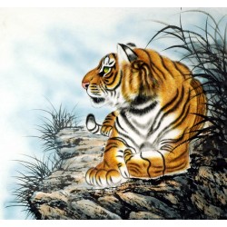 Chinese Tiger Painting - CNAG008516