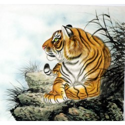 Chinese Tiger Painting - CNAG008522