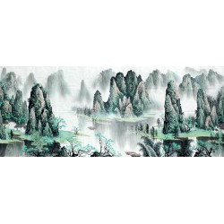 Chinese Landscape Painting - CNAG008529
