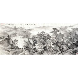 Chinese Landscape Painting - CNAG008530