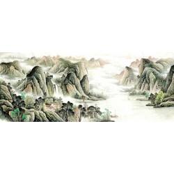 Chinese Landscape Painting - CNAG008533