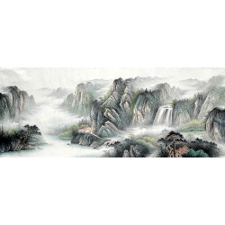 Chinese Landscape Painting - CNAG008535