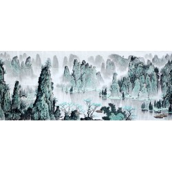 Chinese Landscape Painting - CNAG008536