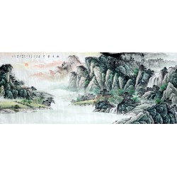 Chinese Landscape Painting - CNAG008537