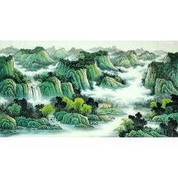 Chinese Landscape Painting - CNAG008542