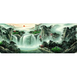 Chinese Landscape Painting - CNAG008547