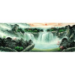 Chinese Landscape Painting - CNAG008548