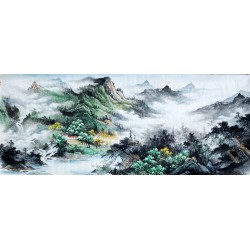 Chinese Landscape Painting - CNAG008554