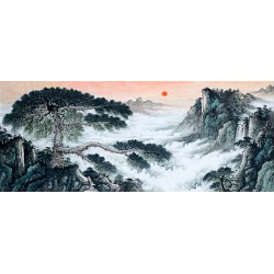 Chinese Landscape Painting - CNAG008561