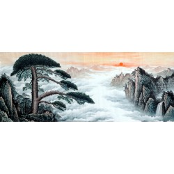 Chinese Landscape Painting - CNAG008564