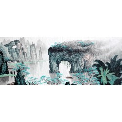 Chinese Landscape Painting - CNAG008567