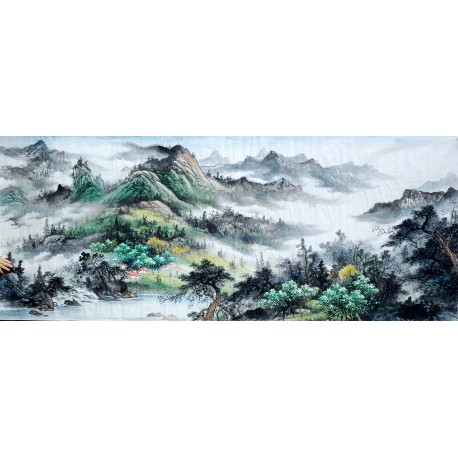 Chinese Landscape Painting - CNAG008570