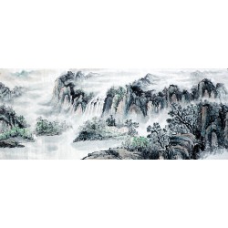 Chinese Landscape Painting - CNAG008572