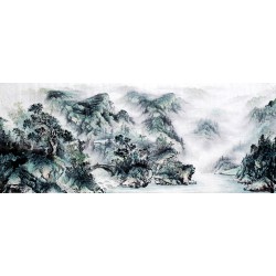 Chinese Landscape Painting - CNAG008573