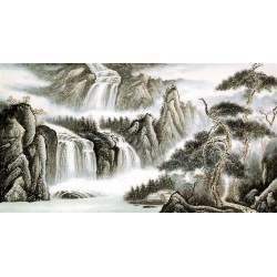 Chinese Landscape Painting - CNAG008580