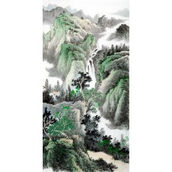 Chinese Landscape Painting - CNAG008587