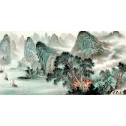 Chinese Landscape Painting - CNAG008590
