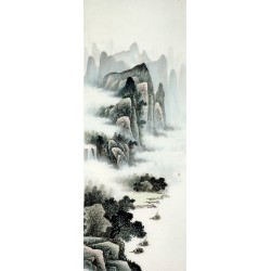 Chinese Landscape Painting - CNAG008594