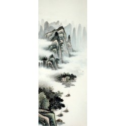 Chinese Landscape Painting - CNAG008596