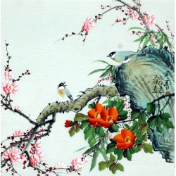 Chinese Flowers&Trees Painting - CNAG008606