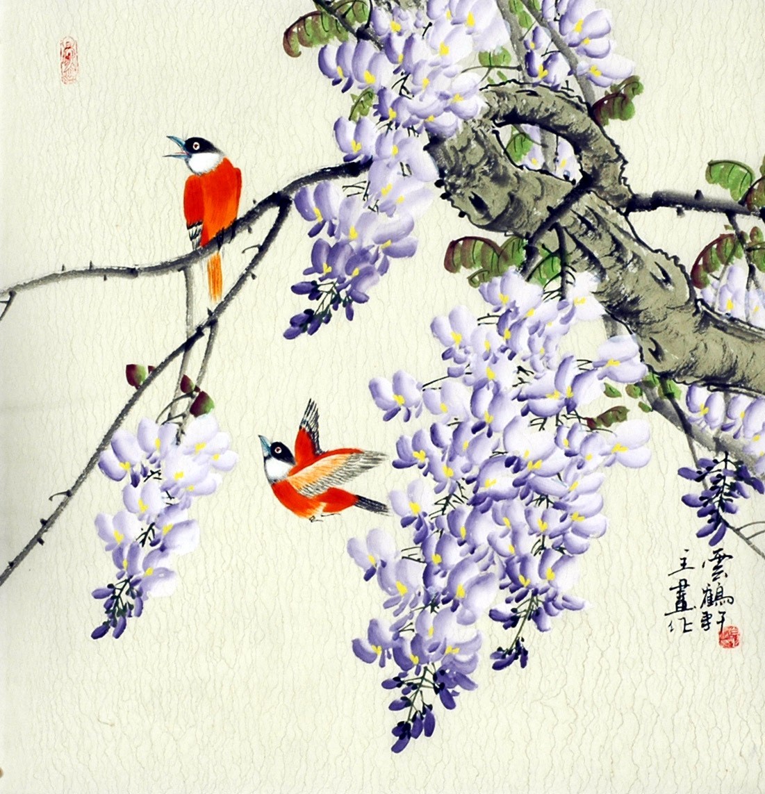 Chinese Flowers&Trees Painting - CNAG008610