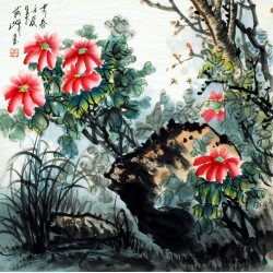Chinese Flowers&Trees Painting - CNAG008611