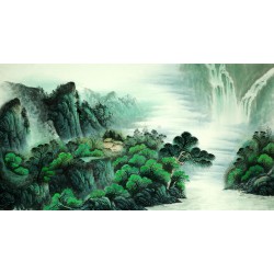 Chinese Landscape Painting - CNAG008618