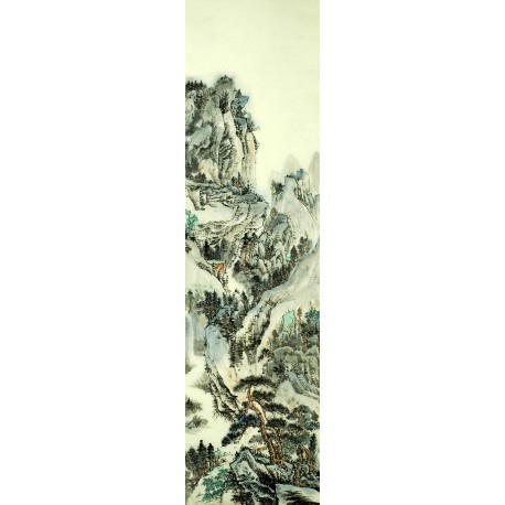 Chinese Landscape Painting - CNAG008621