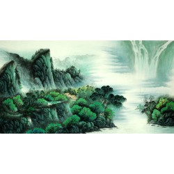 Chinese Landscape Painting - CNAG008629